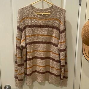 NEW…Mason & Belle Striped Sweater